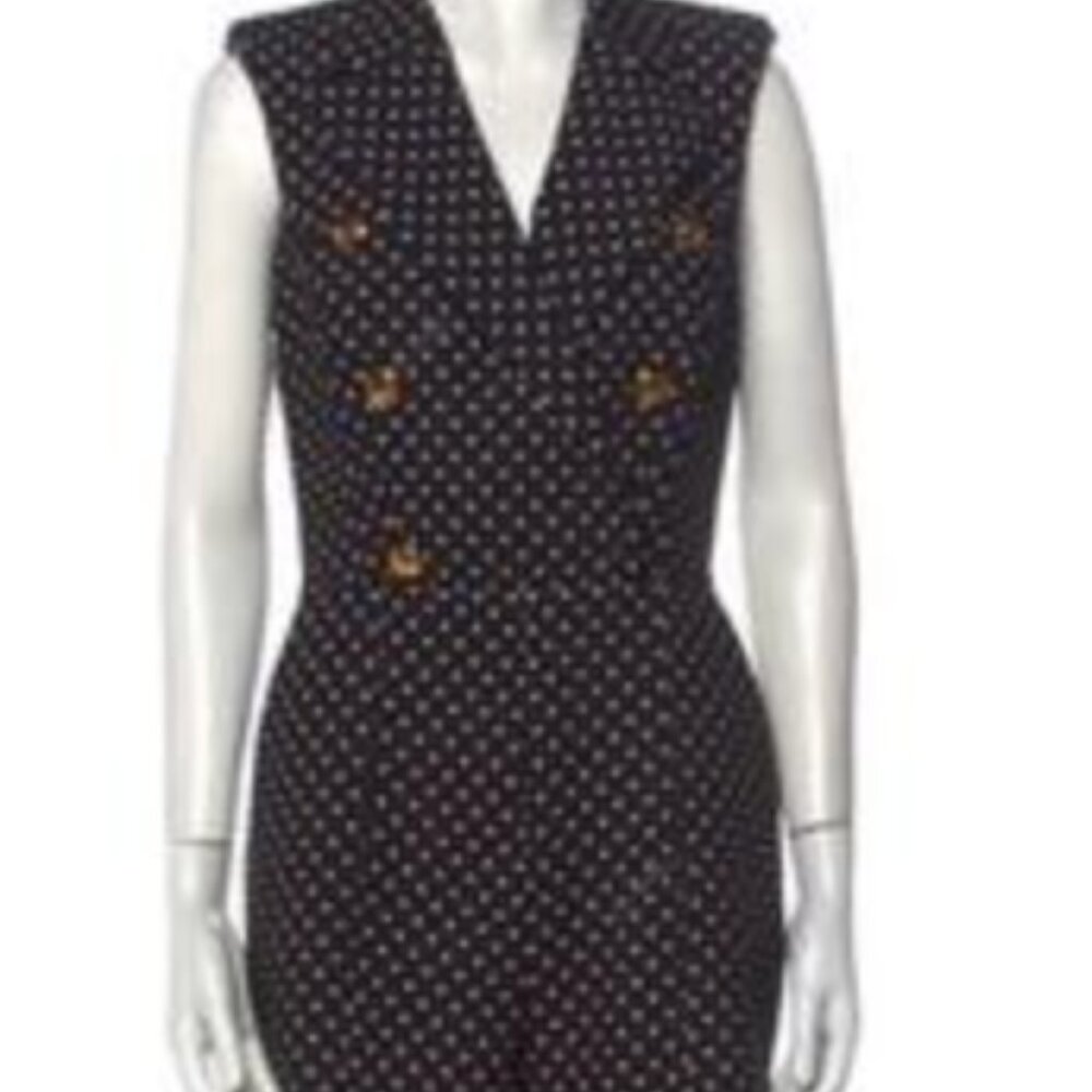 Elisabetta Franchi Polka Dot Print Romper